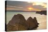 Three Cliffs Bay, Gower, Wales, United Kingdom, Europe-Billy Stock-Stretched Canvas