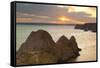 Three Cliffs Bay, Gower, Wales, United Kingdom, Europe-Billy Stock-Framed Stretched Canvas