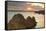 Three Cliffs Bay, Gower, Wales, United Kingdom, Europe-Billy Stock-Framed Stretched Canvas