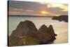 Three Cliffs Bay, Gower, Wales, United Kingdom, Europe-Billy Stock-Stretched Canvas