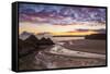 Three Cliffs Bay, Gower, Wales, United Kingdom, Europe-Billy-Framed Stretched Canvas