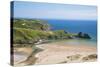 Three Cliffs Bay, Gower, Wales, United Kingdom, Europe-Billy Stock-Stretched Canvas