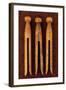 Three Clothes Pegs-Den Reader-Framed Photographic Print