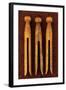 Three Clothes Pegs-Den Reader-Framed Photographic Print