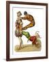 Three Clowns in Traditional Dress-null-Framed Photographic Print