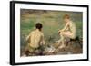 Three Companions-Henry Scott Tuke-Framed Giclee Print