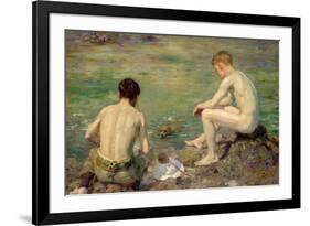 Three Companions-Henry Scott Tuke-Framed Giclee Print