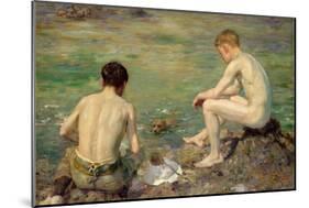 Three Companions-Henry Scott Tuke-Mounted Giclee Print