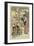 Three Coutesans of the Ogiya House and their Attendants-Katsukawa Shunsho-Framed Giclee Print