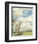 Three Cows in a Pasture-Claude Monet-Framed Premium Giclee Print