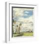 Three Cows in a Pasture-Claude Monet-Framed Premium Giclee Print