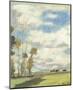 Three Cows in a Pasture-Claude Monet-Mounted Premium Giclee Print