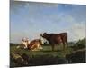 Three Cows on Pasture-Rosa Bonheur-Mounted Giclee Print