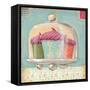 Three Cupcakes-K. Tobin-Framed Stretched Canvas