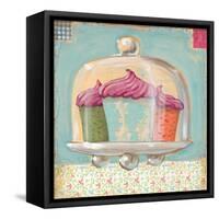 Three Cupcakes-K. Tobin-Framed Stretched Canvas