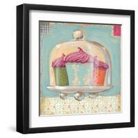 Three Cupcakes-K. Tobin-Framed Art Print