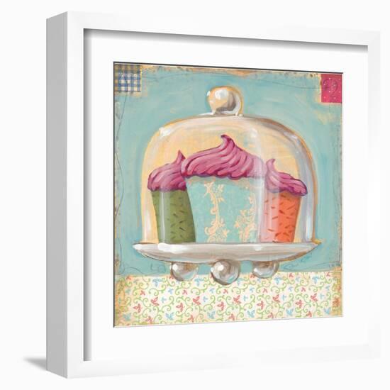 Three Cupcakes-K. Tobin-Framed Art Print