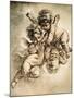 Three Cupids-Francois Boucher-Mounted Giclee Print