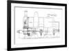 Three-cylinder Compound Steam Locomotive-Mark Sykes-Framed Photographic Print