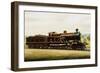 Three-Cylinder Steam Locomotive-null-Framed Giclee Print