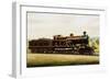 Three-Cylinder Steam Locomotive-null-Framed Giclee Print