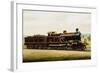 Three-Cylinder Steam Locomotive-null-Framed Giclee Print