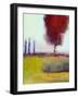 Three Cypress-Lou Wall-Framed Giclee Print