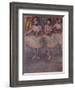 Three Dancers before Practice, C.1880-Edgar Degas-Framed Giclee Print