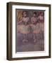 Three Dancers before Practice, C.1880-Edgar Degas-Framed Giclee Print