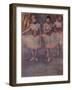 Three Dancers before Practice, C.1880-Edgar Degas-Framed Giclee Print