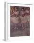 Three Dancers before Practice, C.1880-Edgar Degas-Framed Giclee Print