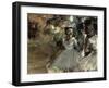 Three Dancers in the Wings-Edgar Degas-Framed Giclee Print