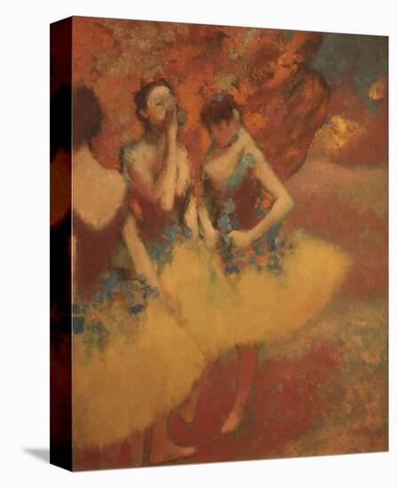 Three Dancers in Yellow Skirts, 1891-Edgar Degas-Stretched Canvas