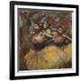 Three Dancers (Yellow Skirts, Blue Blouses)-Edgar Degas-Framed Giclee Print