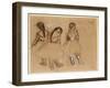 Three Dancers-Edgar Degas-Framed Giclee Print