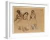 Three Dancers-Edgar Degas-Framed Giclee Print