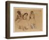 Three Dancers-Edgar Degas-Framed Giclee Print