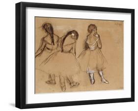 Three Dancers-Edgar Degas-Framed Giclee Print