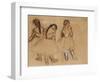 Three Dancers-Edgar Degas-Framed Giclee Print