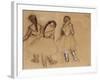 Three Dancers-Edgar Degas-Framed Giclee Print