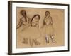 Three Dancers-Edgar Degas-Framed Giclee Print