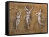 Three Dancers-Antonio Canova-Framed Stretched Canvas