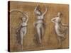 Three Dancers-Antonio Canova-Stretched Canvas