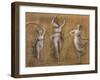 Three Dancers-Antonio Canova-Framed Premium Giclee Print