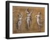 Three Dancers-Antonio Canova-Framed Premium Giclee Print