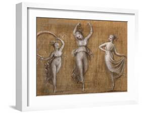 Three Dancers-Antonio Canova-Framed Premium Giclee Print