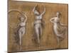 Three Dancers-Antonio Canova-Mounted Premium Giclee Print
