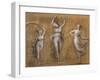 Three Dancers-Antonio Canova-Framed Giclee Print