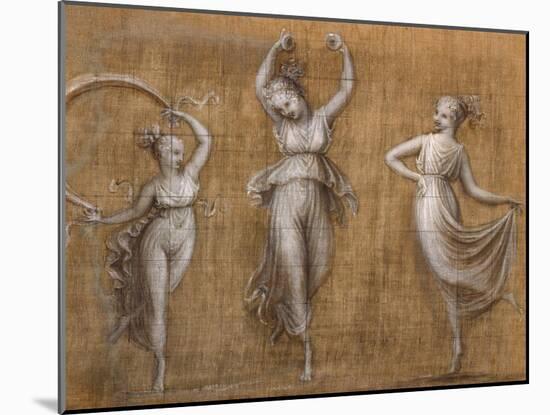 Three Dancers-Antonio Canova-Mounted Giclee Print