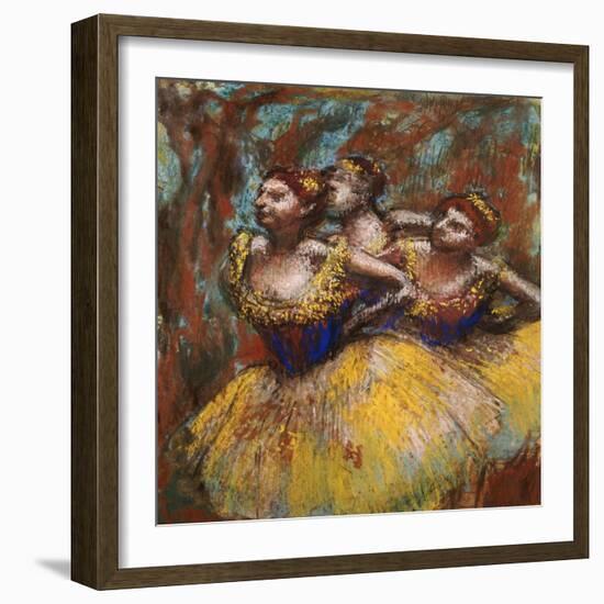 Three Dancers-Edgar Degas-Framed Giclee Print